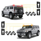 2X LED Reverse Backup Light Bulbs for EV (6500K)