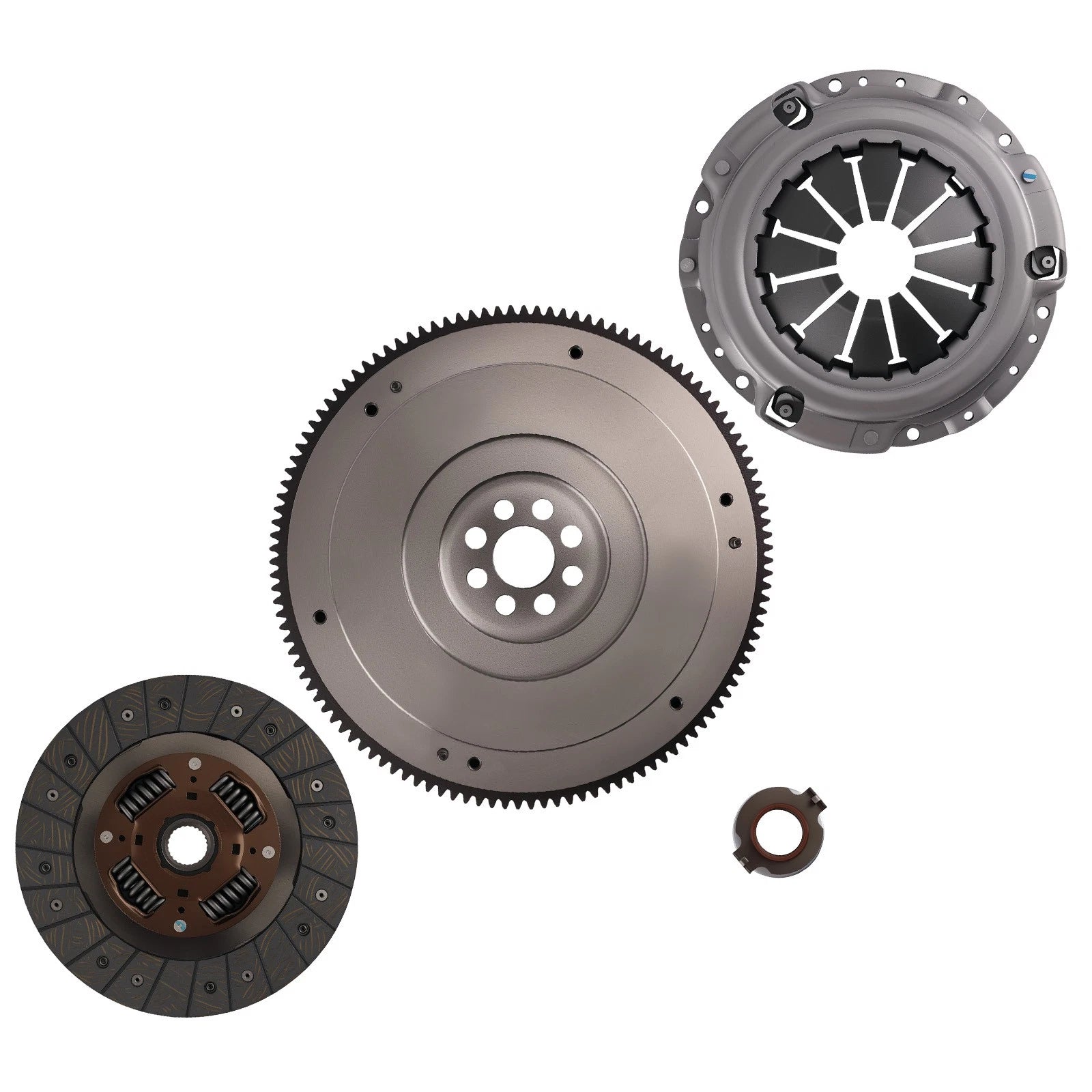 4PC Clutch & Flywheel Kit for Honda Civic Si Acura ILX (2012–2015)