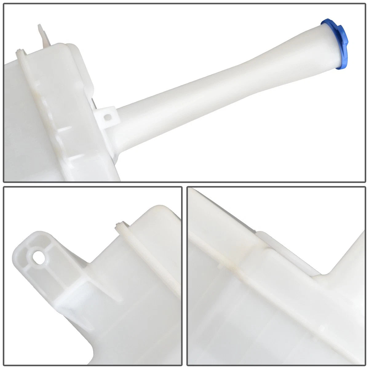 Windshield Washer Fluid Reservoir Tank Bottle w/ Cap & Pump for Forte (2011–2013)