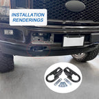 Tow Hooks for Ford F-150 (2015–2021) FL3Z17N808A Black