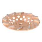 Set of 12 Turbo Grinding Wheels for Concrete and Masonry (7")