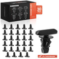 30Pcs Weatherstrip Door Seal Clip Fasteners for Honda Accord