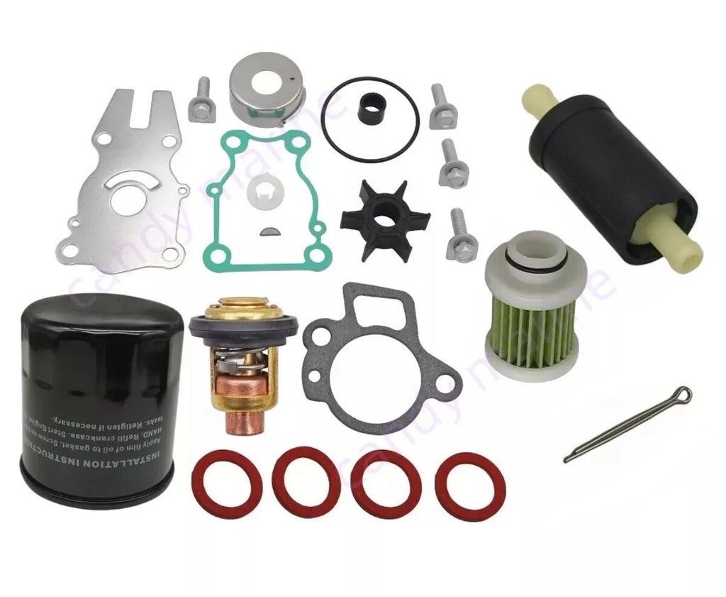 Yamaha Outboard Maintenance Service Kit for F30B F40F (2000–2023) 6BG-W0078-01 6H4-44352-02