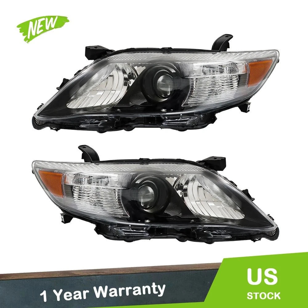 Headlight Chrome Pair for Toyota Camry (2010–2011)