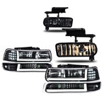 LED Tube DRL Headlight & Fog Lights for Silverado/Suburban (1999–2006)