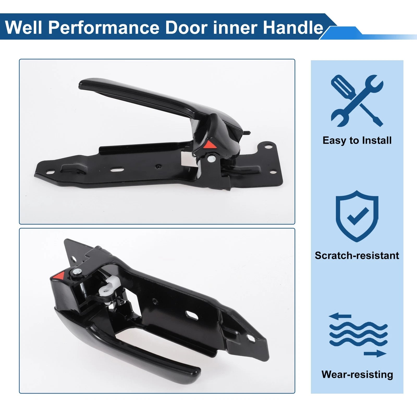 Front Passenger Side Interior Door Handle for Kia Bongo (2004–2012) No. 826104E000