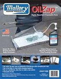 3X Disposable Oil Absorbent Pads for MALLORY OIL ZAP