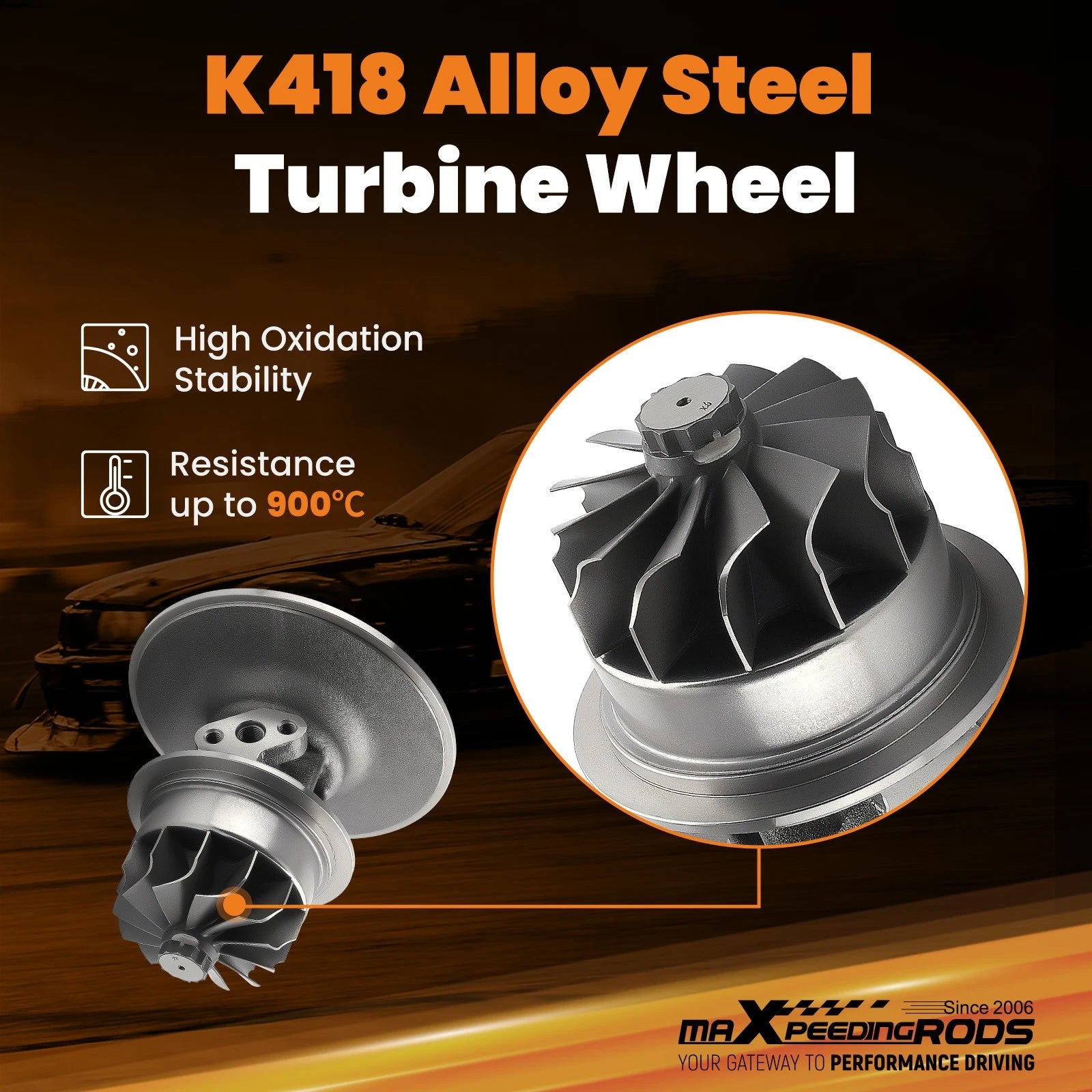 Turbo CHRA Cartridge for Cummins NTC444/NTA855/88NT400 (Part No. 3527047)