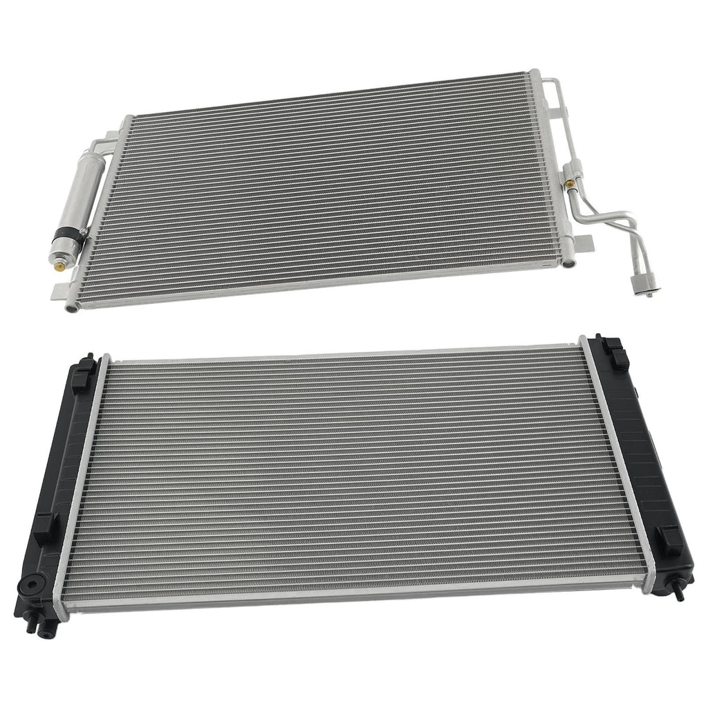Cooling Radiator & Condenser for Nissan Maxima 3.5L 2009-19 21460ZN50A NI3010210