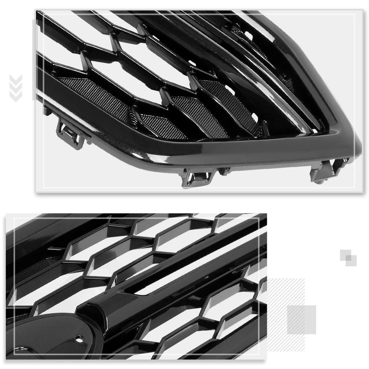 Left Side Projector Headlight Lamp for Acura TL (2009–2011) Chrome/Amber