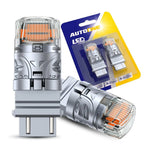 Pair 3157 3156 3057 Front Turn Signal Light Bulb for