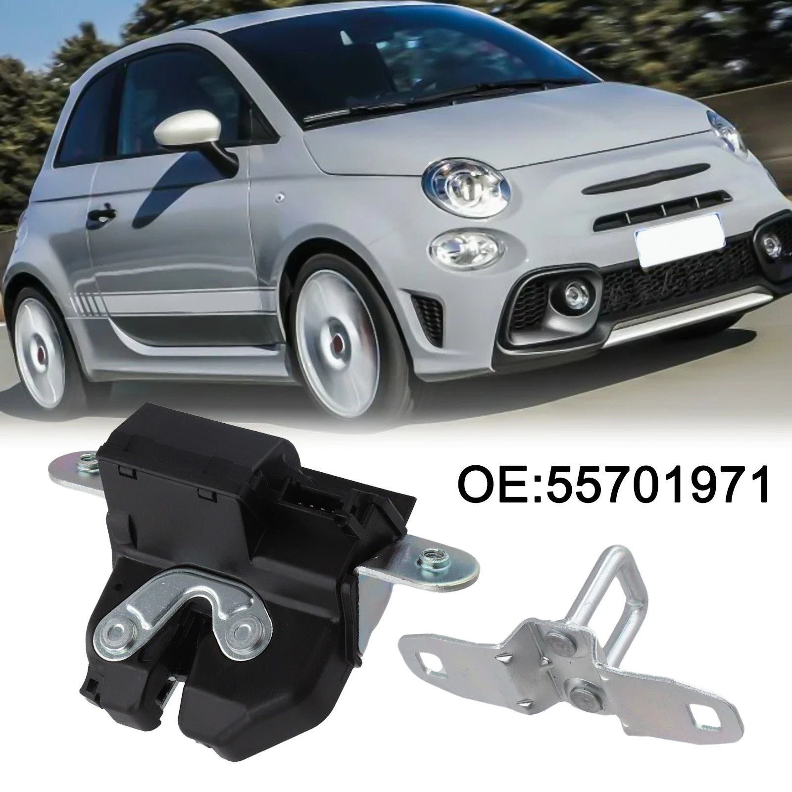 Boot Lid Lock Actuator for Fiat 500 595 695 (2007–2023)