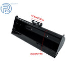 1000mm Flat Bucket Grading Attachment for Mini Excavators