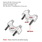 CNC Handle Bar Risers 20mm for Suzuki GSX-S 1000 / F / S Katana (2015–2018)