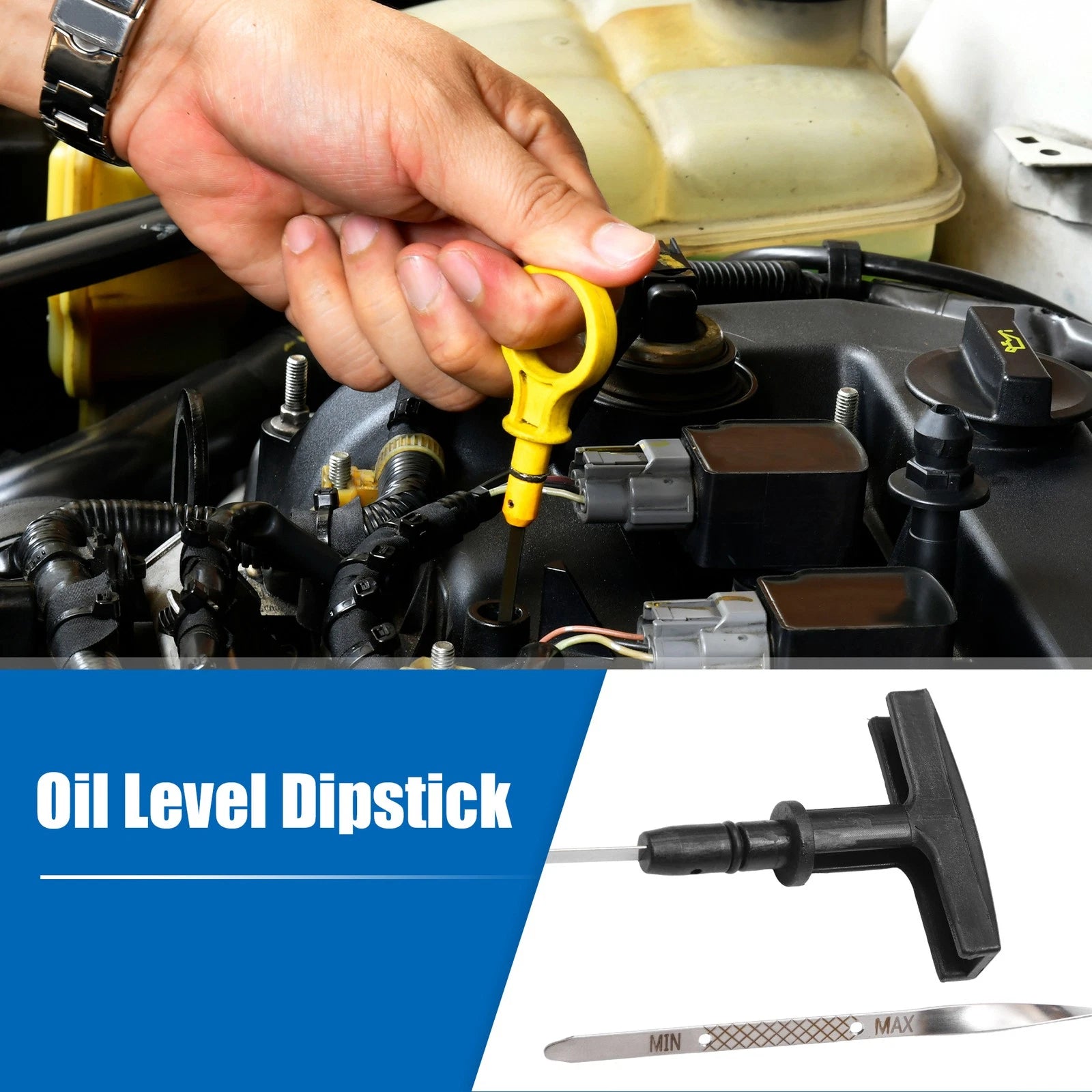 Engine Oil Level Indicator Dipstick for Mercury Mountaineer (1997–1998)
