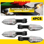 Clear Turn Signal Indicator Lights for Kawasaki Ninja 300 650 1000 (2013–2023)