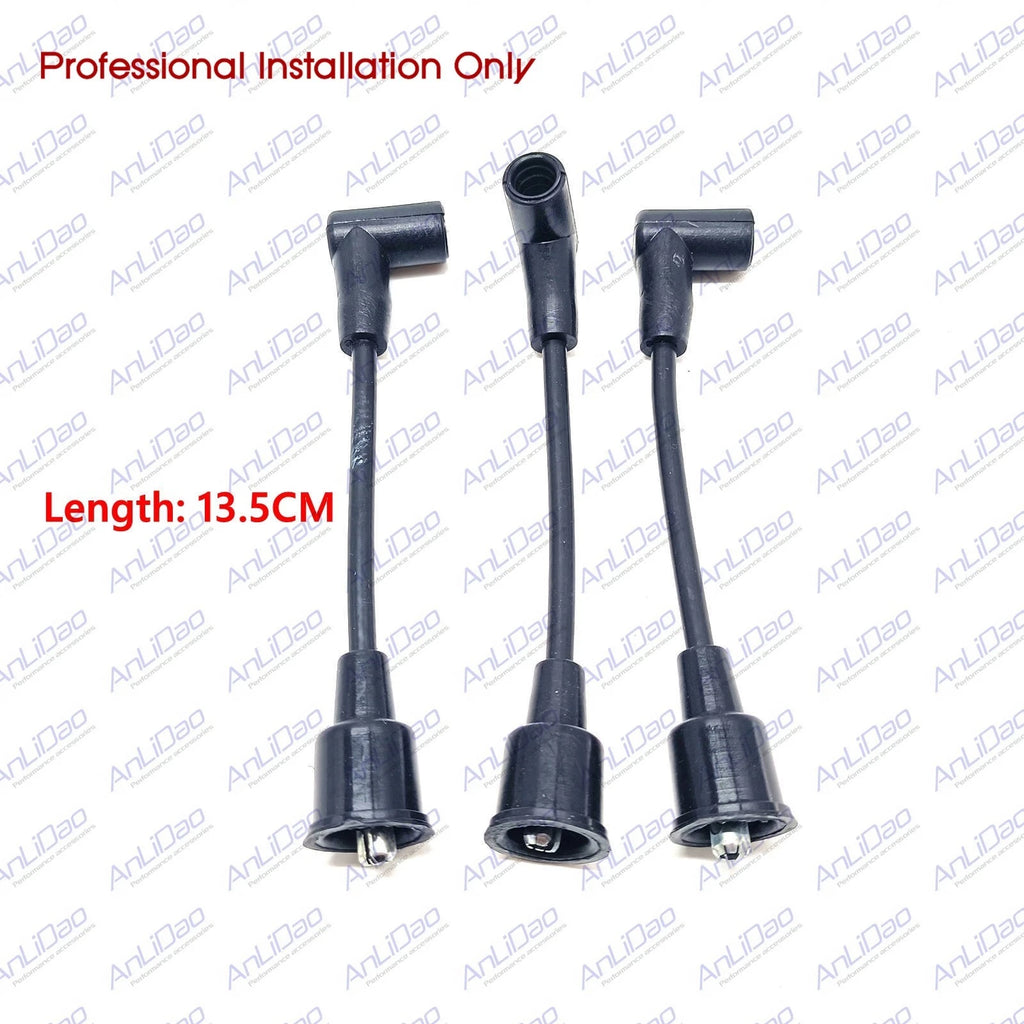 3Pcs Spark Plug Wire for Mercury 150-175-200HP (1984–2000) 84-813715A1 90816A25 93475A25