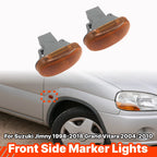 2X Front Side Marker Lights for Suzuki Jimny (1998–2018)