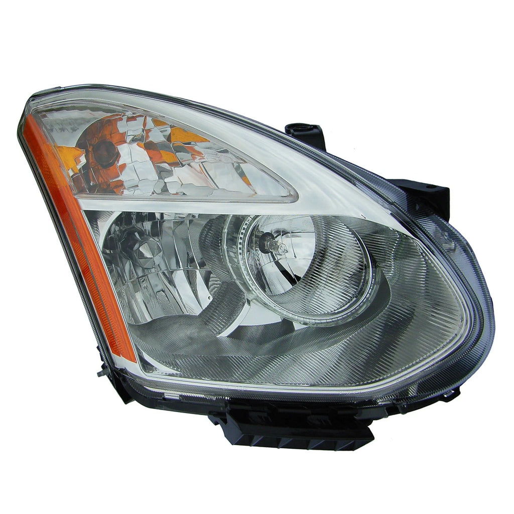 Replacement Passenger Side Headlight Lens Housing for Nissan Rogue (2008–2010)