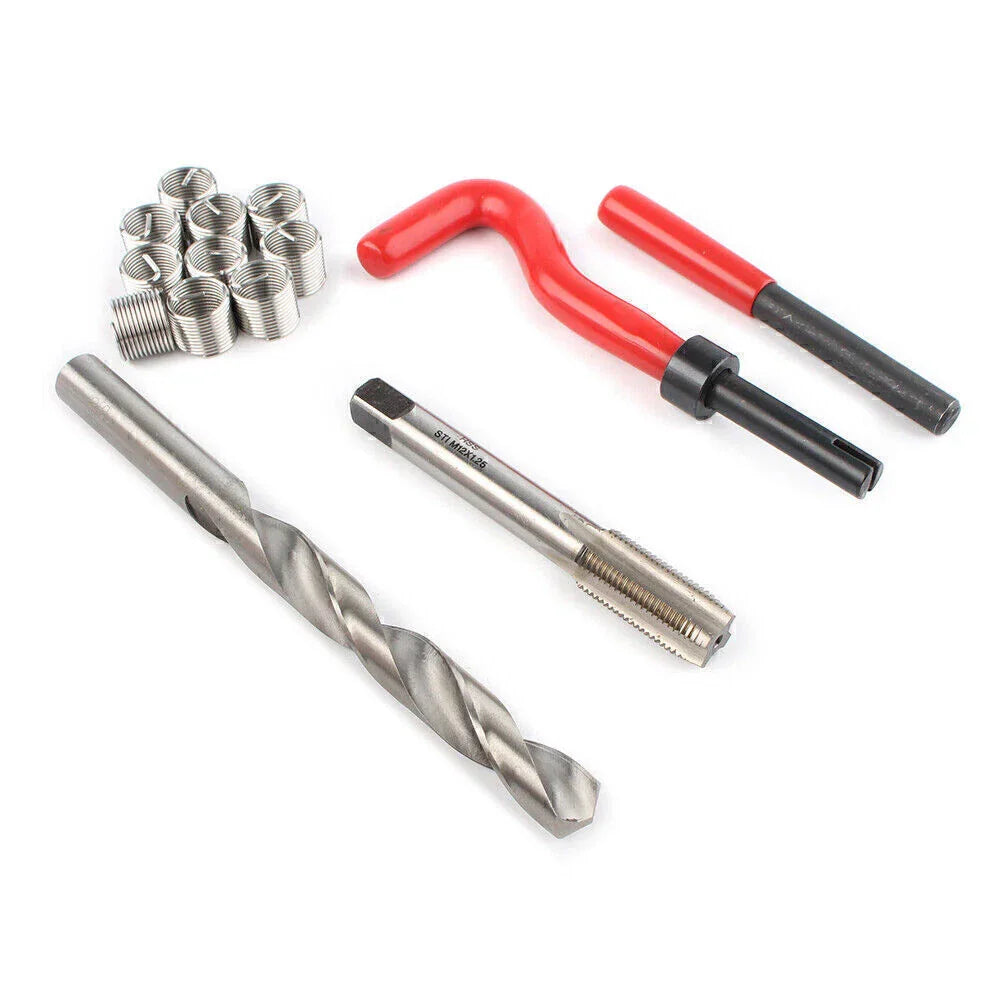M12x1.25 Thread Repair Inserts for Metric Tools - 15pcs Helicoil UK