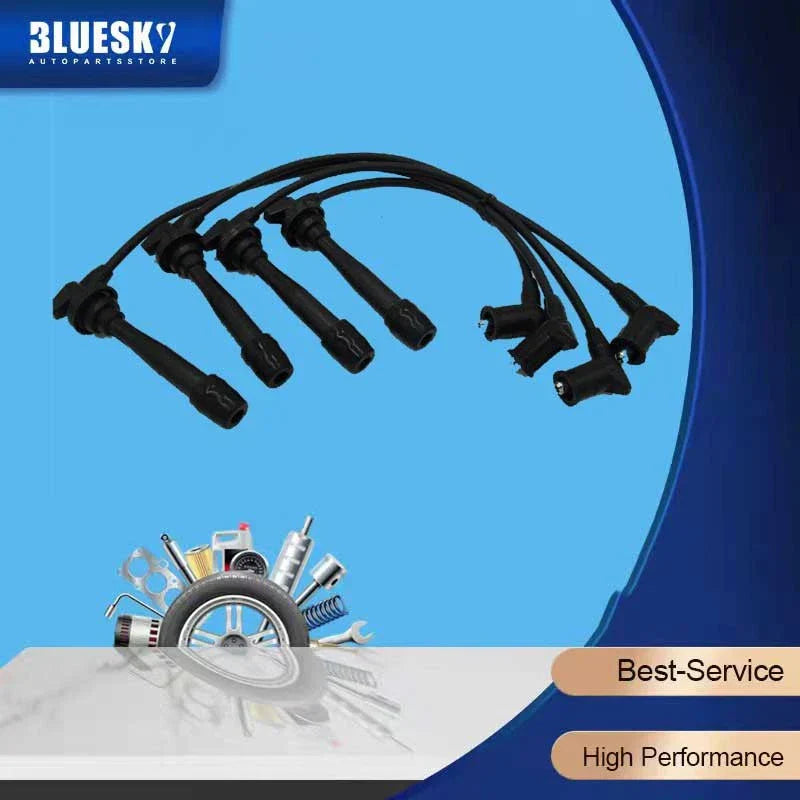 Ignition Spark Plug Lead Set for Hyundai Elantra 2002-2011 ()