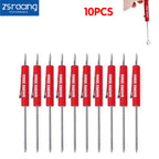 Set of 10 Pocket Screwdrivers for Automotive Use