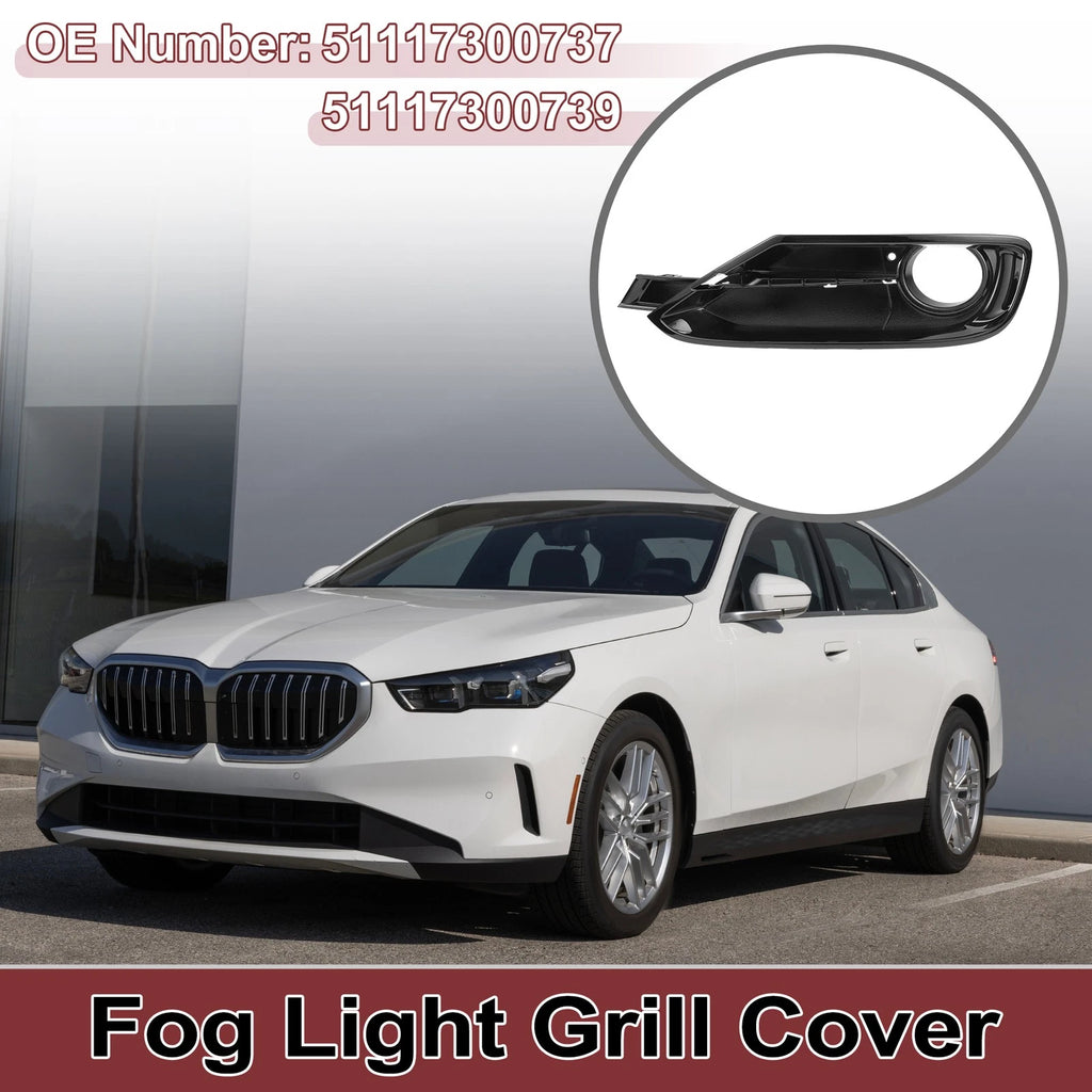 1 Pc Fog Light Grill for BMW 320i (2012–2015) No. 51117300737 Black