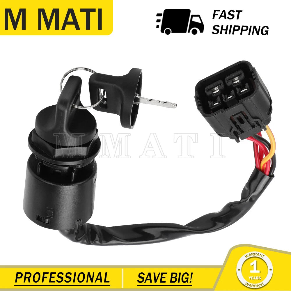 Ignition Switch with 2 Keys for Honda SXS500 Pioneer 500/520 (2016–2023)