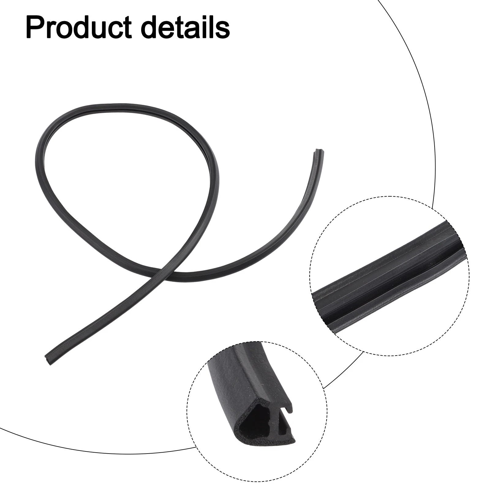Sunroof sealing rubber strip for BMW X3 G01, X4 G02 (2018–2023) OEM