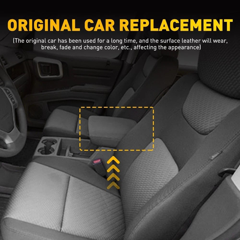 Armrest Lid Cover Trim for Honda Ridgeline (2006–2014) EPY Gray Leather