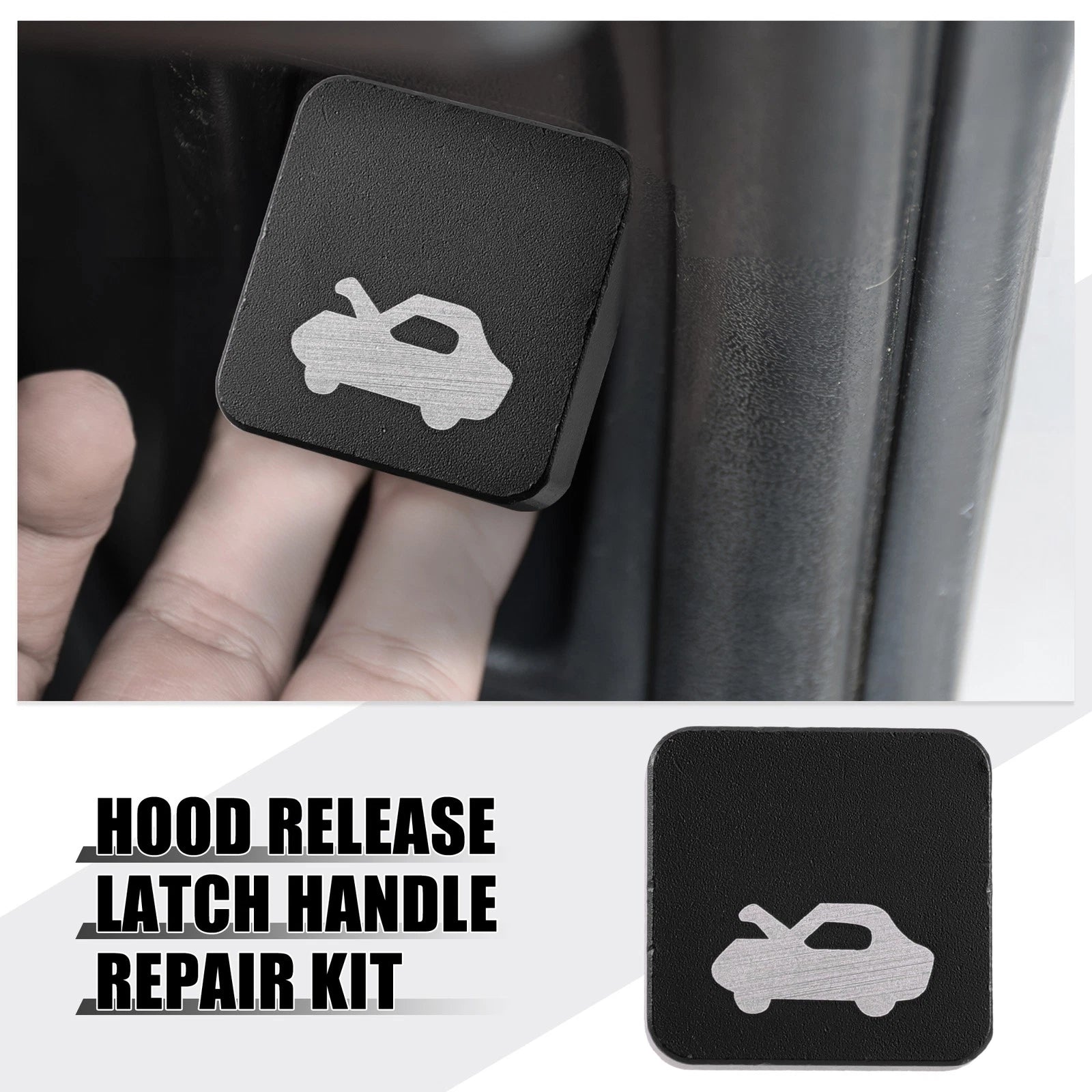 Set of 2 Hood Release Latch Handle Repair Kit for Honda CRV (1997–2006) 718844879408