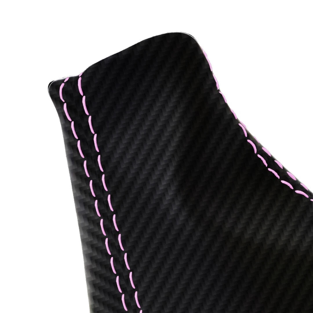 E Brake Boot Cover for Subaru Impreza WRX STI (2008–2016) Pink Stitch
