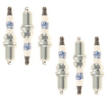 Set of 6 Spark Plugs for Audi BMW Chrysler Isuzu Jaguar Land Rover (6 Cyl)