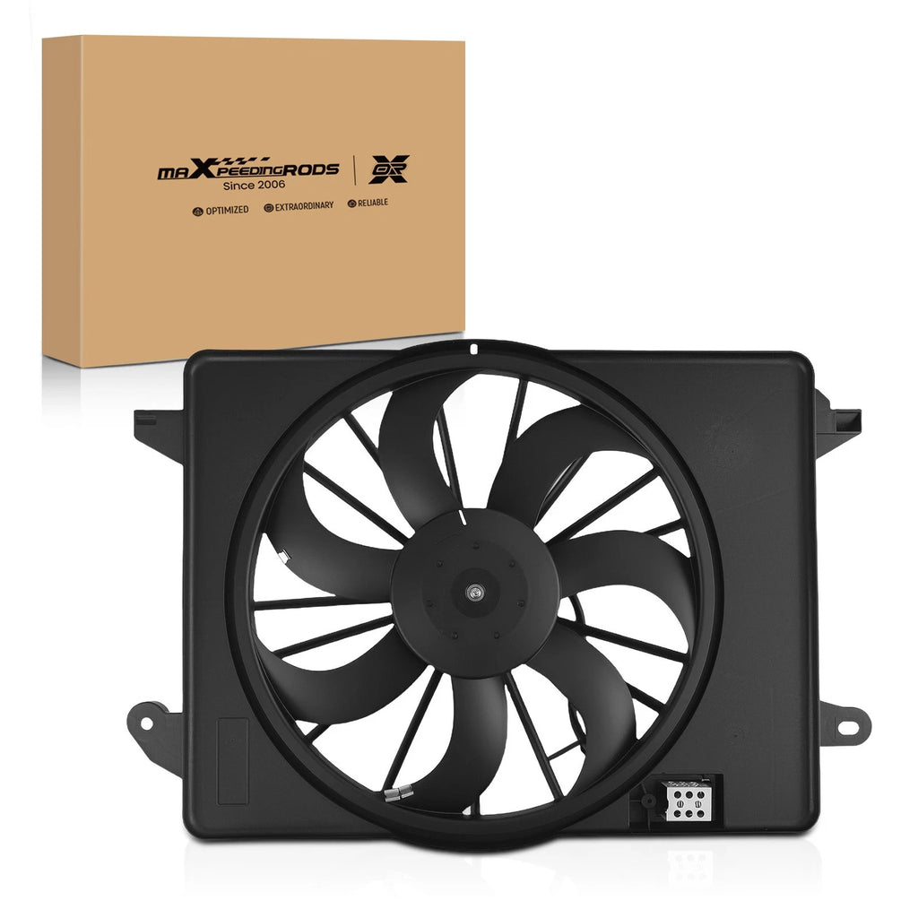 Radiator Cooling Fan Assembly for Chrysler 300, Dodge Challenger (2009-2021)