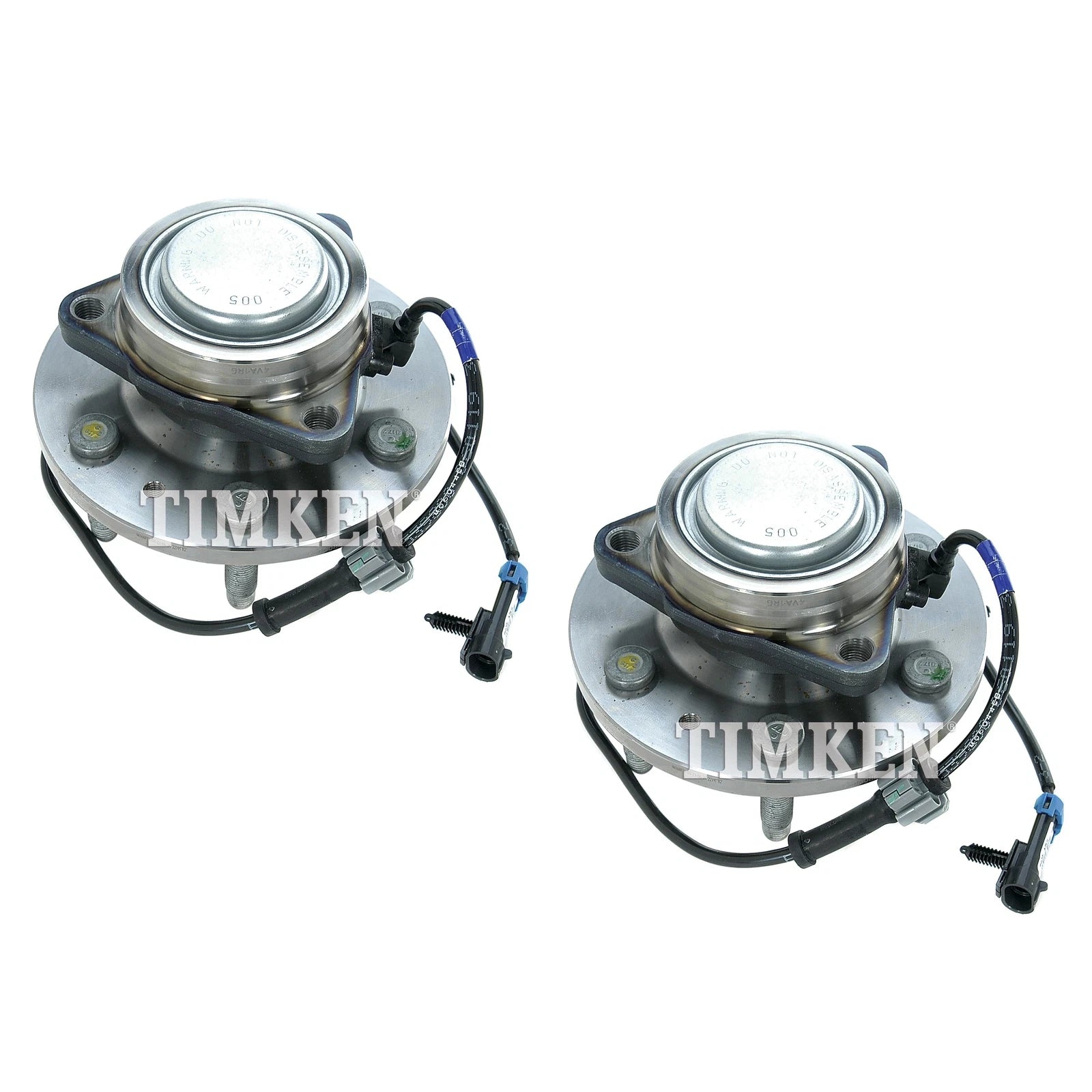 Set of 2 Front Wheel Bearing Hub Assemblies for Cadillac Chevy GMC (RWD)