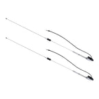 2PCS Antenna for Honda Goldwing GL1800 (2001–2017) Chrome