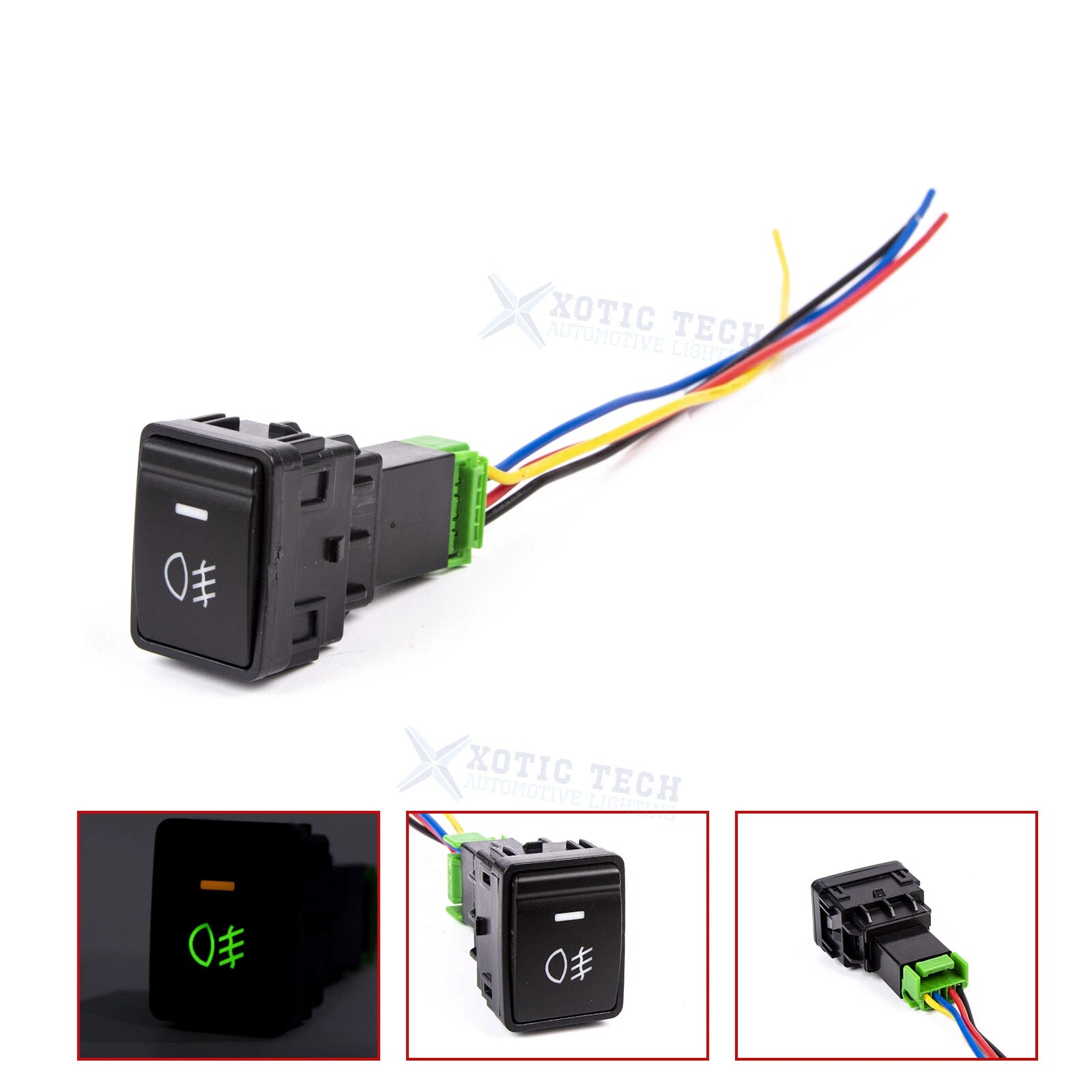 Push Button Switch with LED Indicator Light for Nissan Murano Sentra (2010–2020)