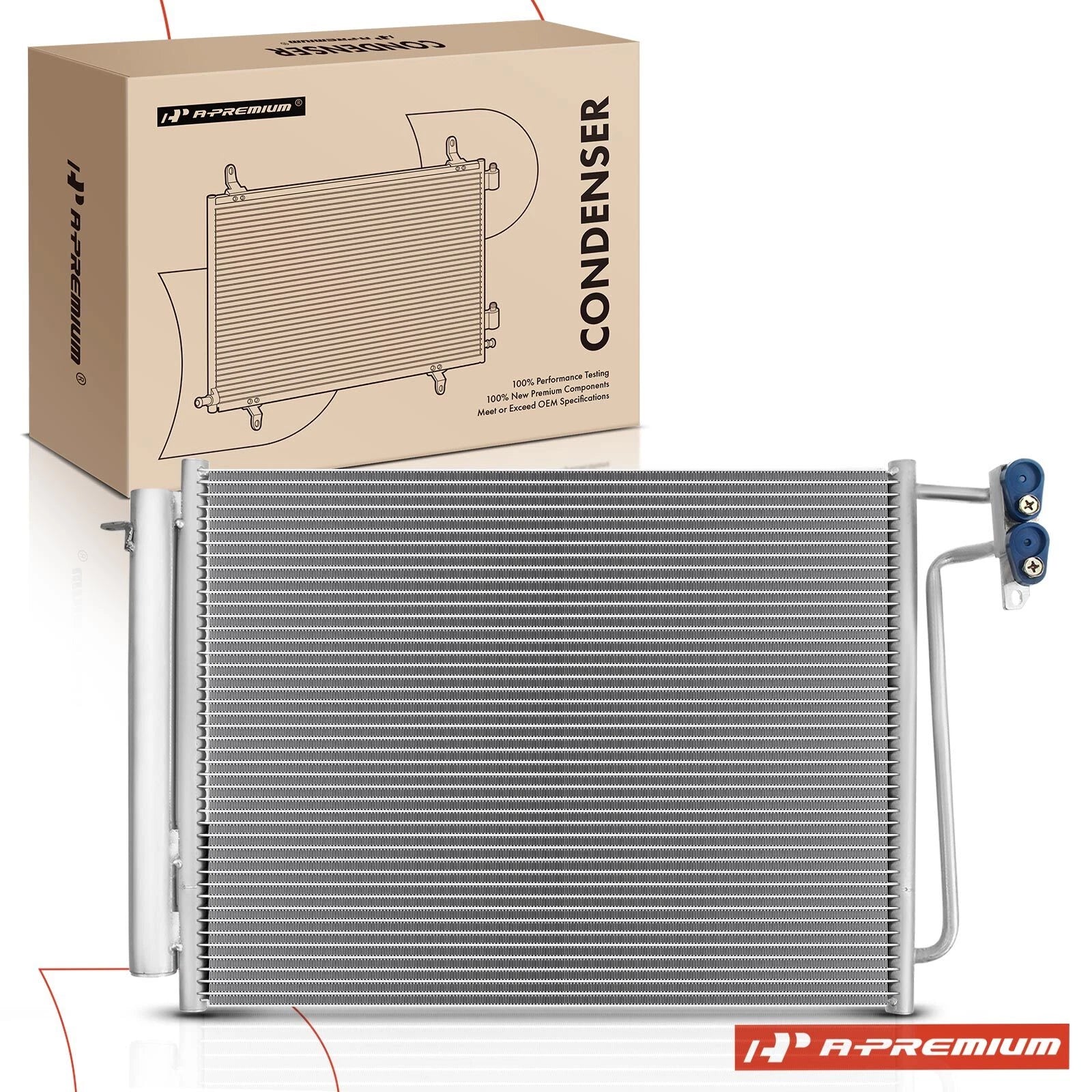 A/C Condenser with Receiver Drier for BMW X5 (2000–2006)