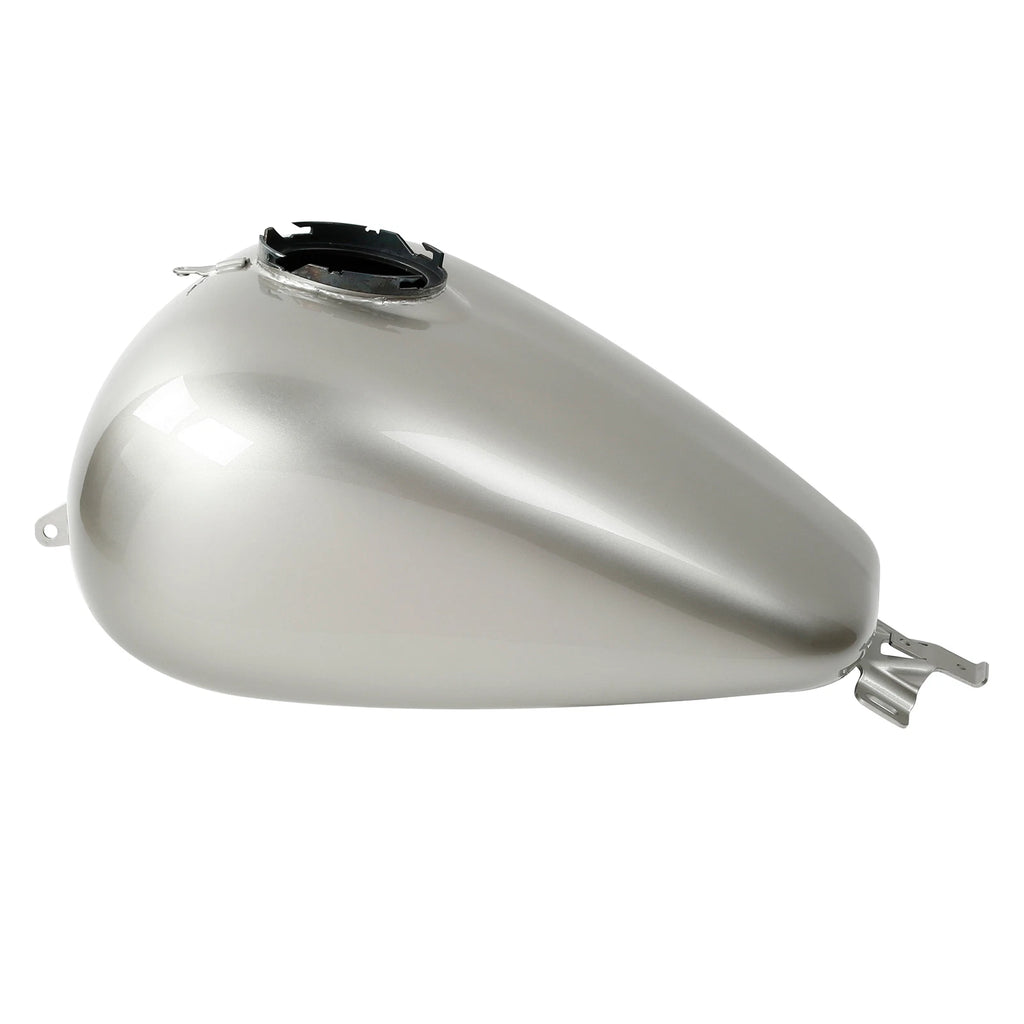 6 Gallon Fuel Gas Tank for Harley Touring Road Glide (2008–2025) Silver Fortune