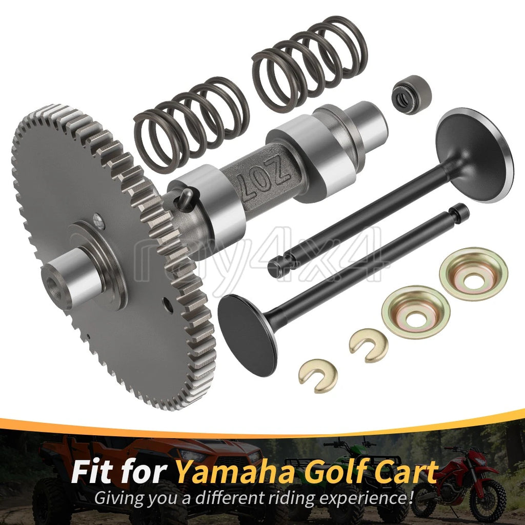 Camshaft Exhaust Intake Valve Rebuild Kit for Yamaha Golf Cart G21-G28 (1996–2007)