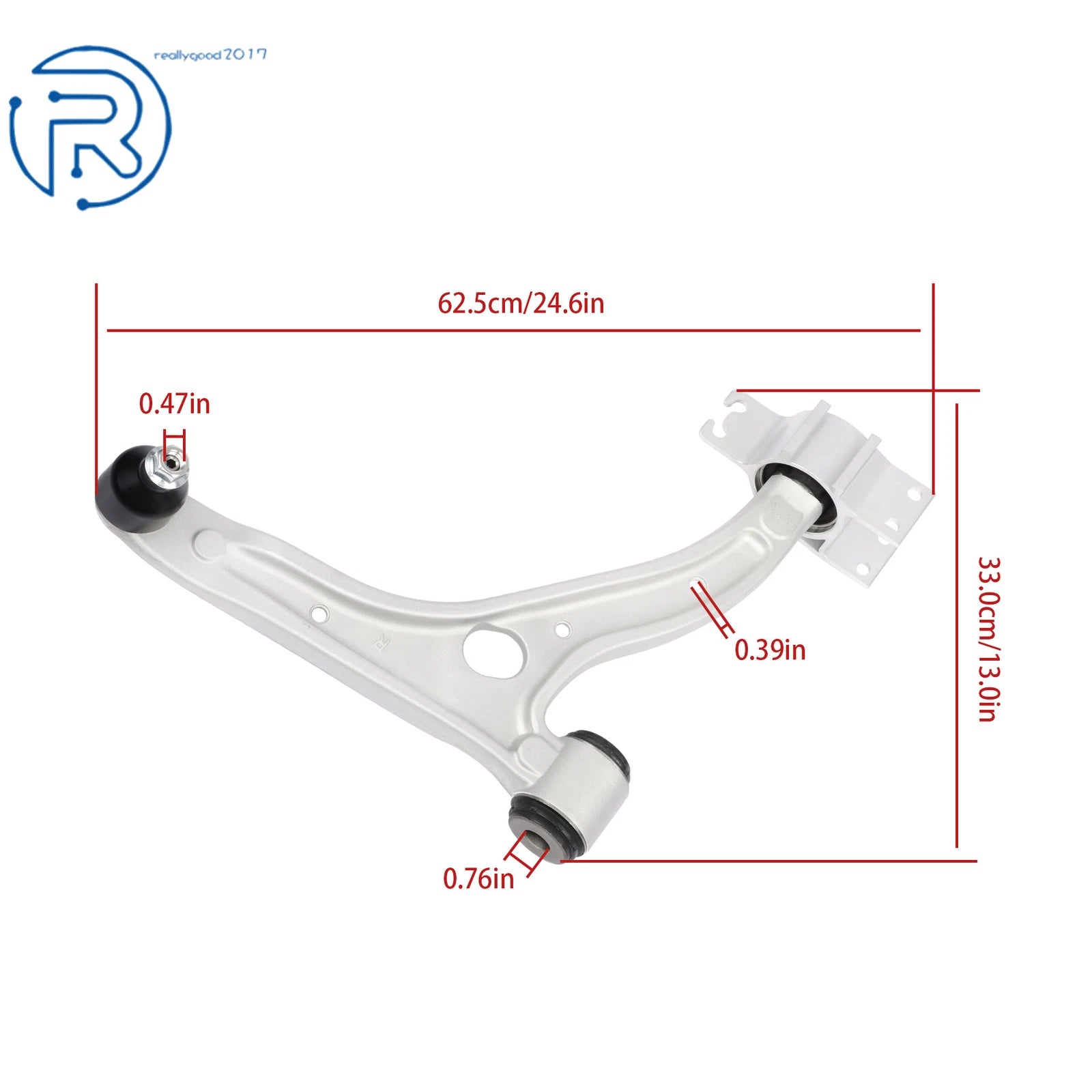 Pair Lower Control Arms for Mercedes-Benz CLA250 B250 (2013–2019)