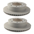Set of 2 Rear Vented Disc Brake Rotors for Chevy Suburban (2016–2019)