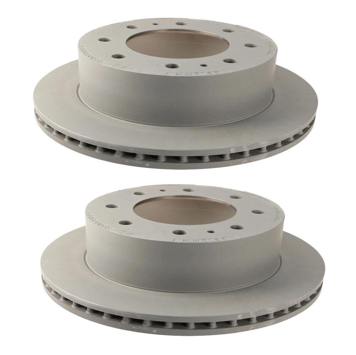 Set of 2 Rear Vented Disc Brake Rotors for Chevy Suburban (2016–2019)
