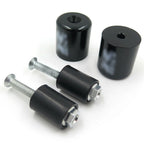 Black Hand Bar End for Suzuki GSXR600 (1992–2014), GSXR750 (1996–2014), GSXR1000 (2001–2014) Rubber