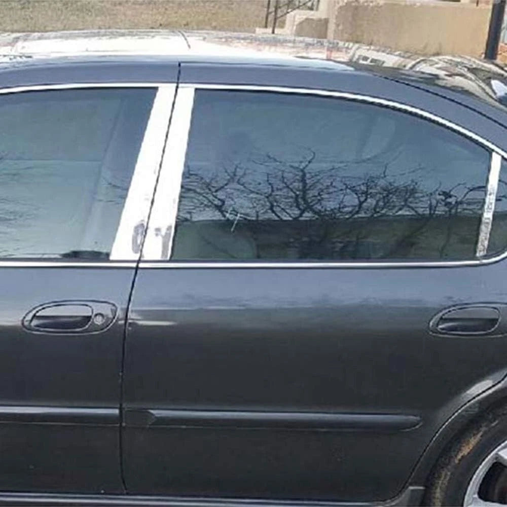 Luxury FX Pillar Post Trim 6pc Set for Nissan Maxima (2000–2003)