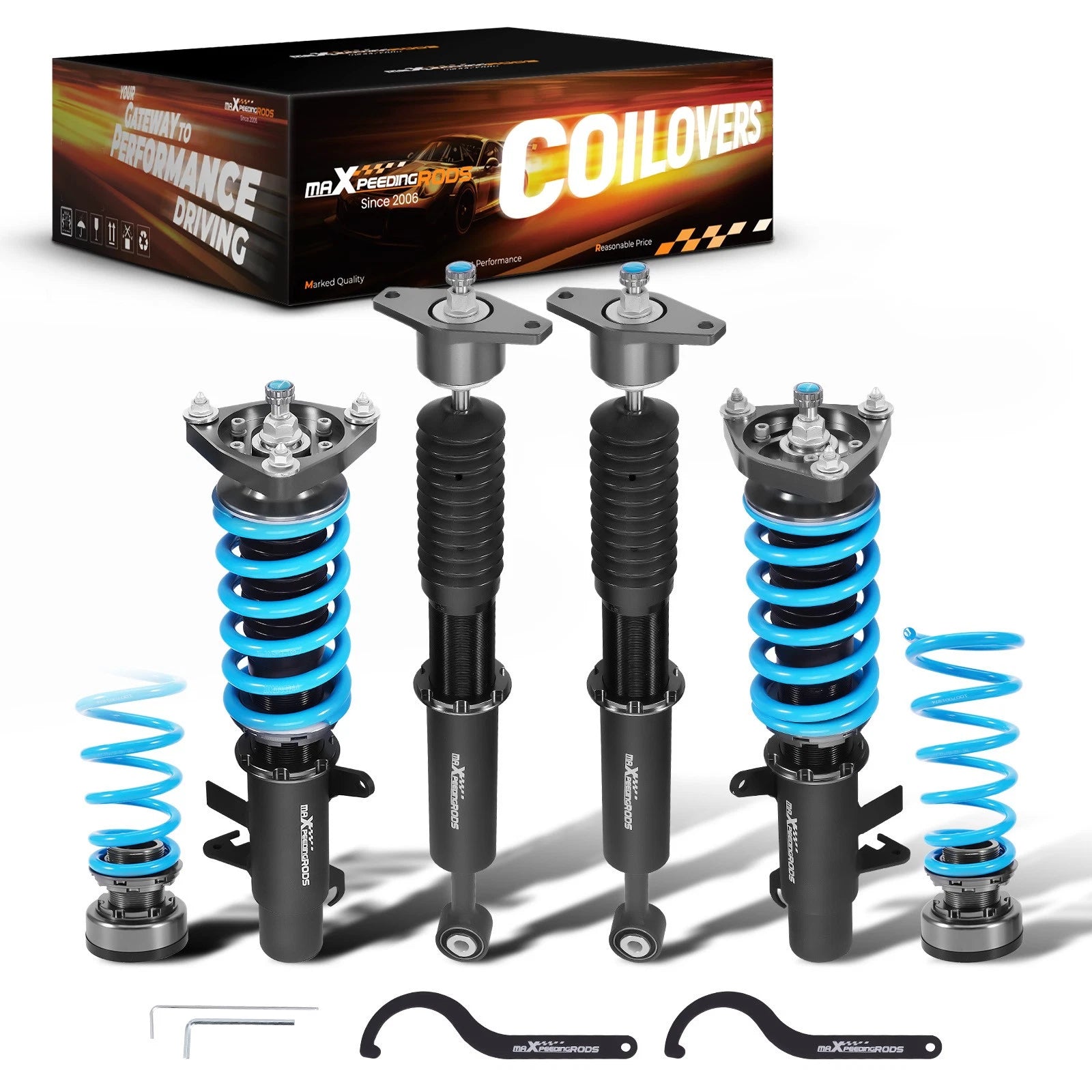Adjustable Coilovers Suspension for Ford Focus MK3 (2011-2017)