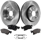 Disc Brake & Pad Kit for Jeep Grand Cherokee (2013–2020) Front Left Right