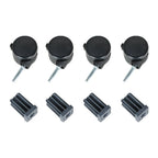Set of 4 Caster Wheels for Weber Spirit Series