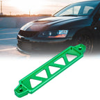 190mm Green Hollow Aluminum Alloy Car Battery Tie Down Bracket for Honda Civic