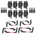 Set of 8 Ignition Wires & 8 Spark Plugs for Chevy Cadillac GMC Pontiac V8